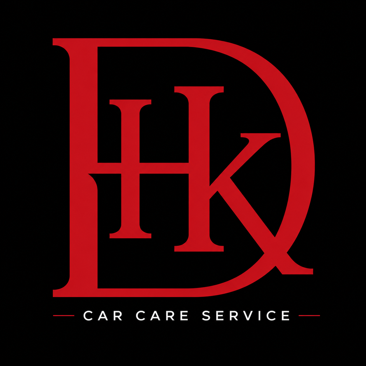 HDK Car Care Service logo